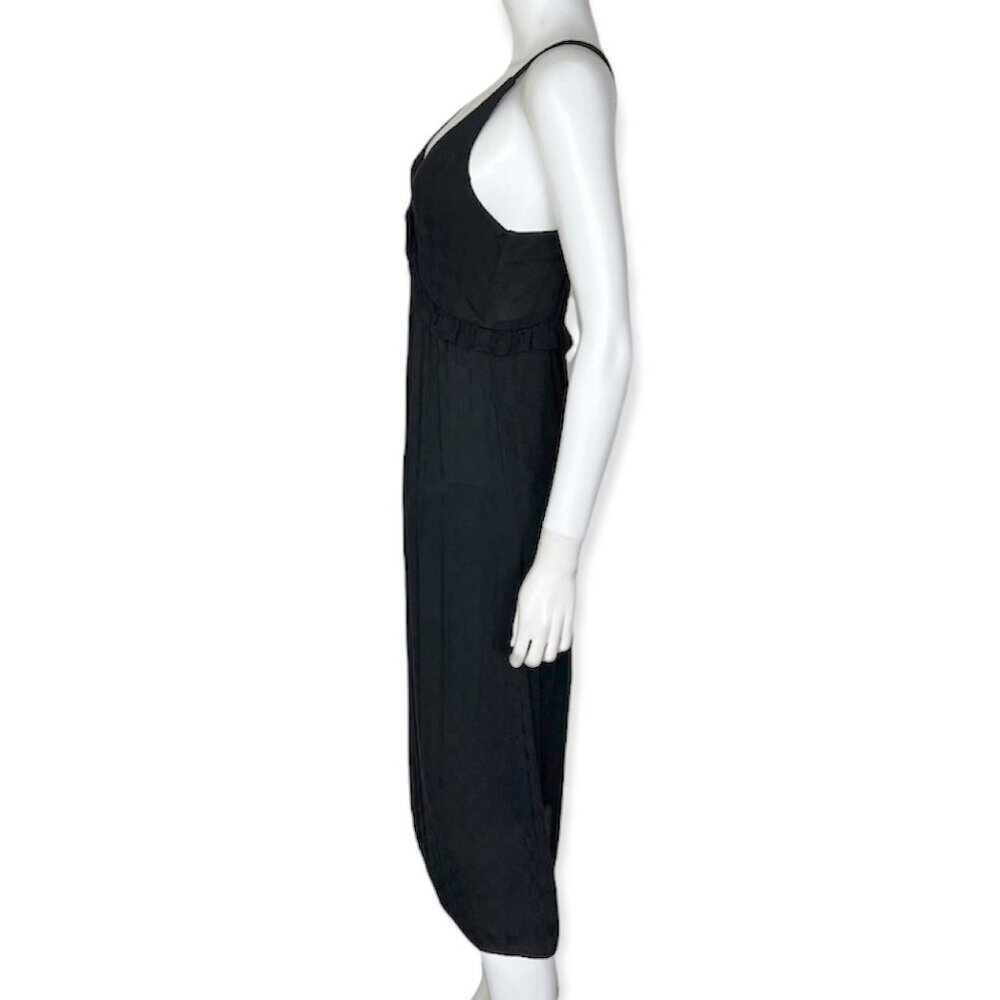 LACAUSA Nora Dress in Black Check - sz XS - Picture 6 of 9